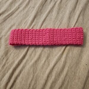 Handmade Hot Pink Crochet Headband